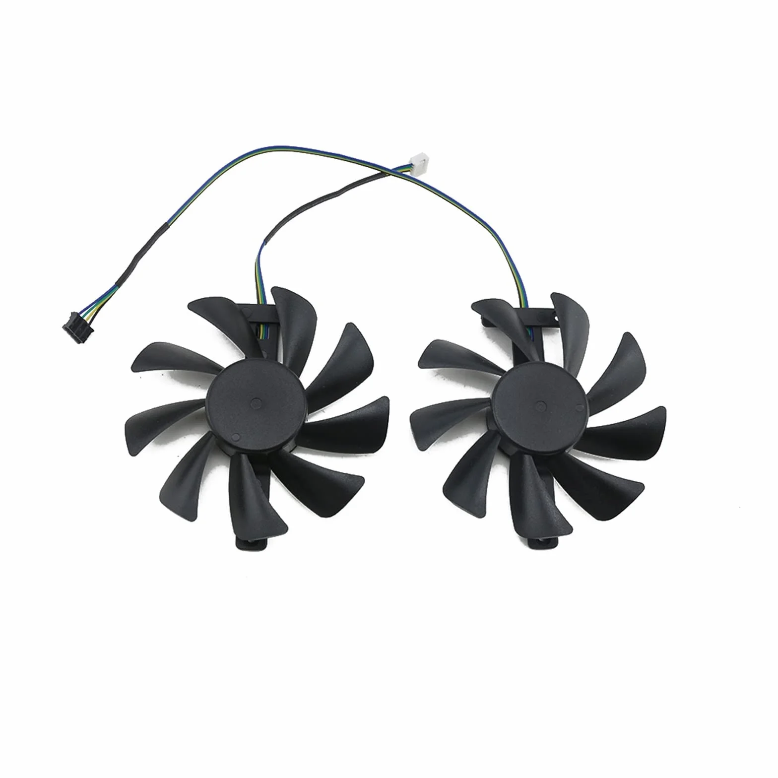 YALLS CF9015H12S wentylator karty graficznej wentylator karty graficznej kompatybilny z INNO3D RTX 2080ti 2080 Ti 2070 TWIN X2 część do naprawy grafiki (Color : 2PCS)