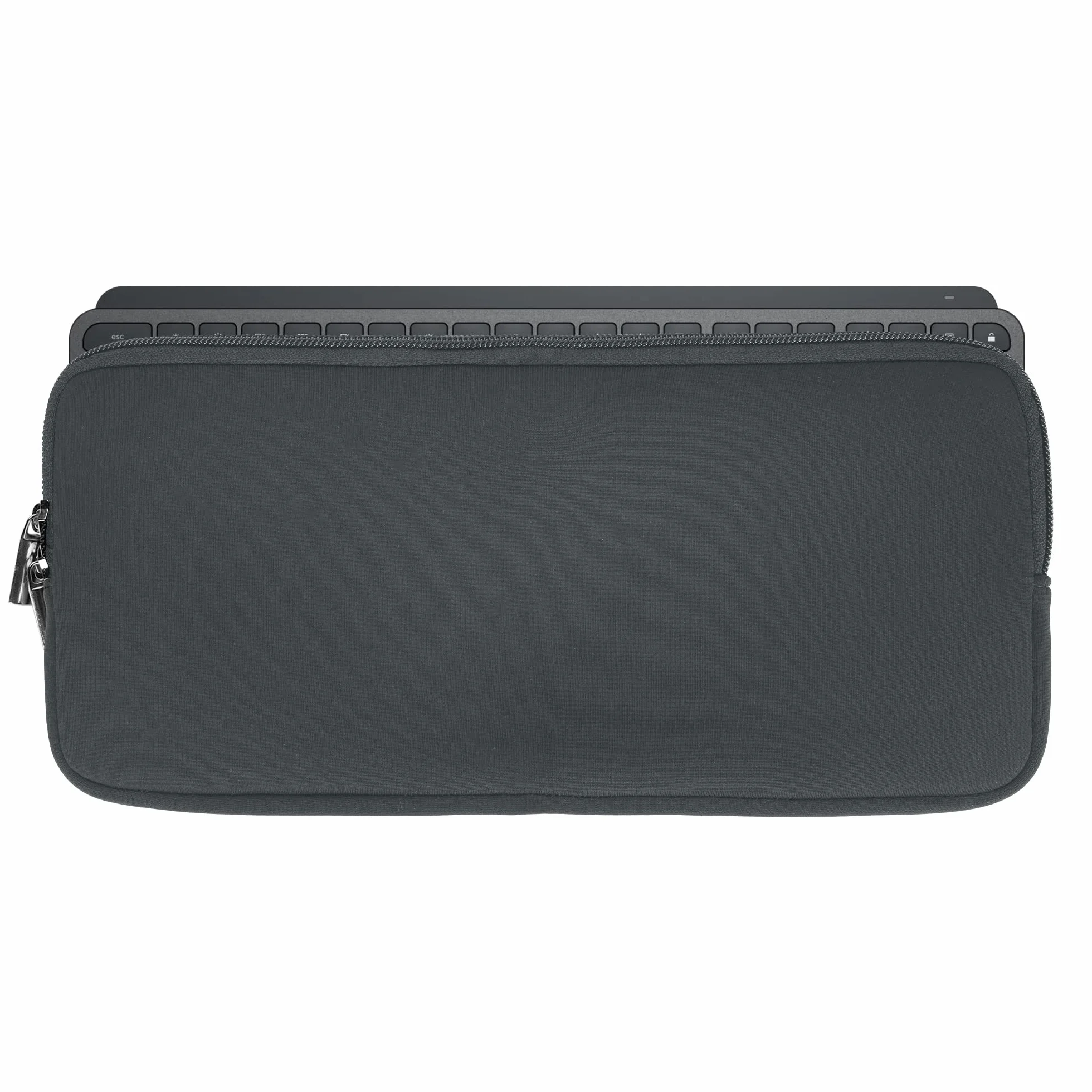 kwmobile 60254.22_m002652 Neoprenowe etui kompatybilne z Logitech Mx Keys Mini Wireless - etui na klawiaturę miękki rękaw podróżny - szare