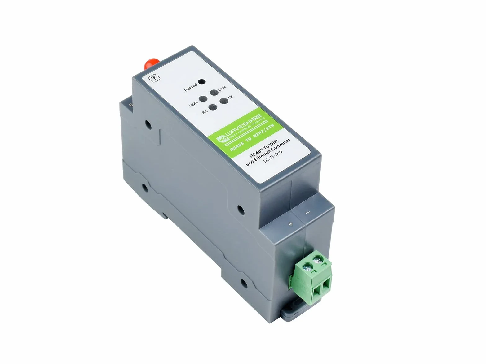 RS485 do modułu WiFi/Ethernet, Modbus MQTT Gateway, Rail-Mount RS485 Seryjny Server, obsługa do WiFi i Ethernet