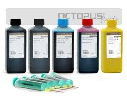 Octopus Zestaw tuszu do drukarki kompatybilny z HP 364, HP 920 5 kolorów ze zdjęciem czarnym 5 x 250 ml