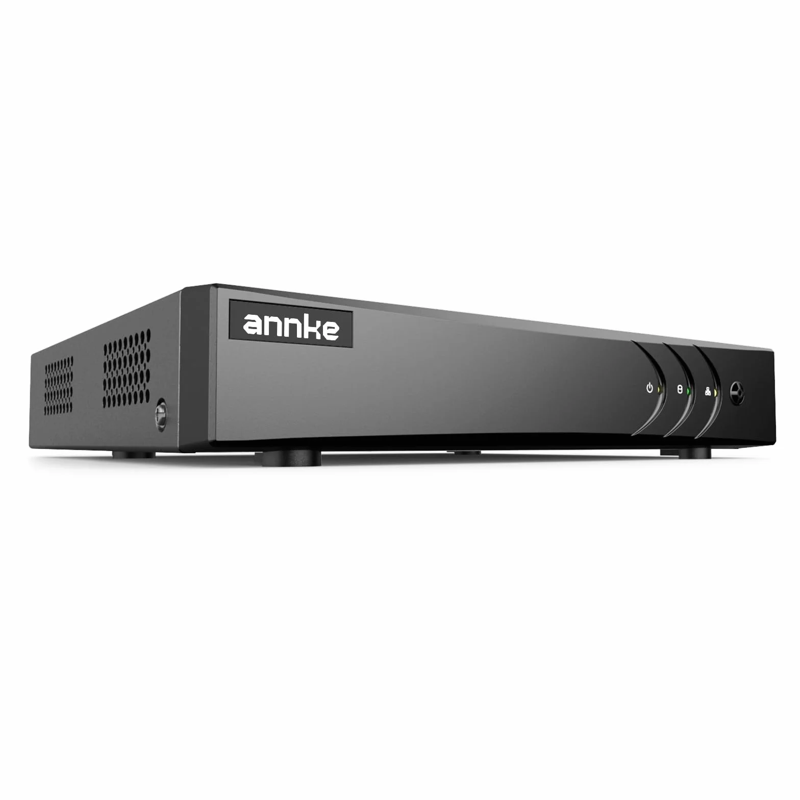 ANNKE 3K / 5MP Lite 5 w 1 rejestrator DVR 4 kanały bezpieczeństwa z wykrywaniem osób / pojazdów obsługuje 4 kamery analogowe/AHD/TVI/CVI i 1 kamerę IP, dysk twardy nie wchodzi w zakres dostawy